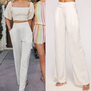 Ramy brook Joss silky wide leg pant (New with flaws)